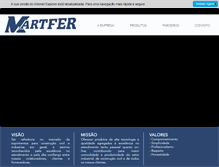 Tablet Screenshot of martfer.com.br
